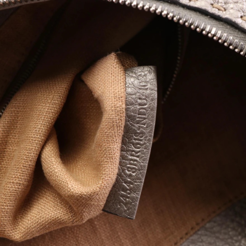 Fendi Metallic Silver Leather Hobo - Picture 6 of 16